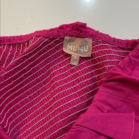 Show Me Your MuMu Fuchsia Ruffled set - Picture 7 of 7